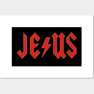 JE/US - Jesus Is A Rockstar Posters and Art